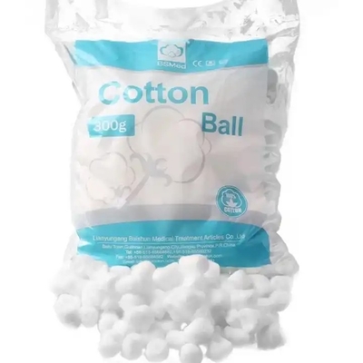 Oem Medical Surgical Cotton Ball Disposable First Aid Absorbent Soft Cotton Wool Balls (Bola Katun Lampu Yang Lembut)