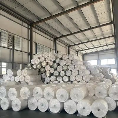 100% kapas Compressed Hydrophilic Jumbo Gauze Roll Absorbent Medis