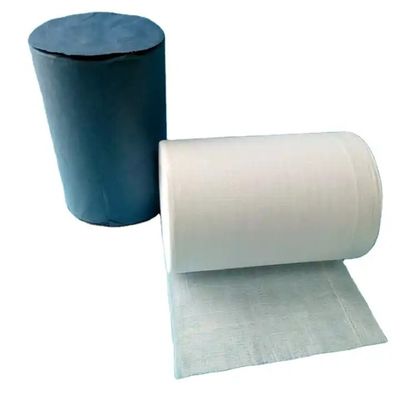 Gulungan Kasa Medis Penyerap Katun 100% Ukuran Jumbo Disetujui CE ISO Grosir dari Pabrik China