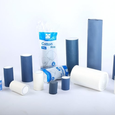 Soft Single-use Absorbent Medical Cotton Wool Roll dari 100% kapas alami, Medical-grade untuk gigi, Dengan CE, ISO13485, Sertifikat FDA, Dukungan OEM kustomisasi